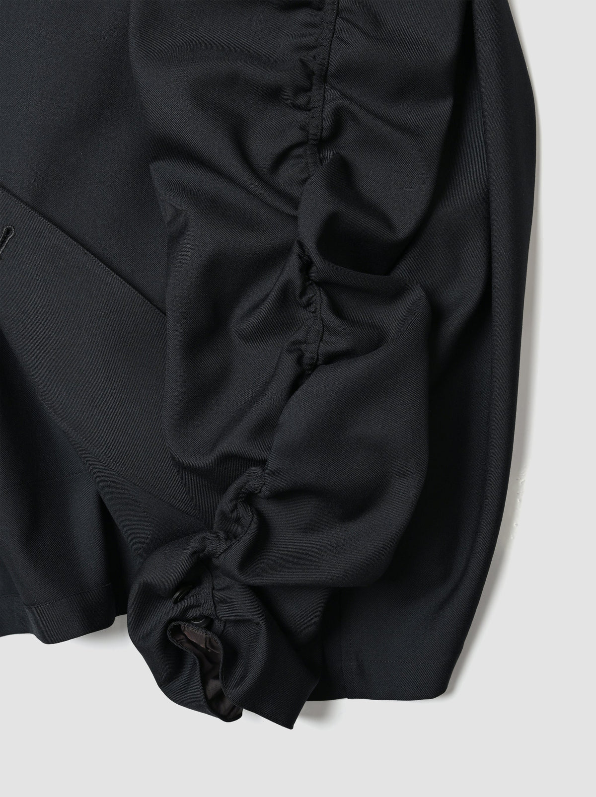 Barbell Object Unstructured Jacket, Black