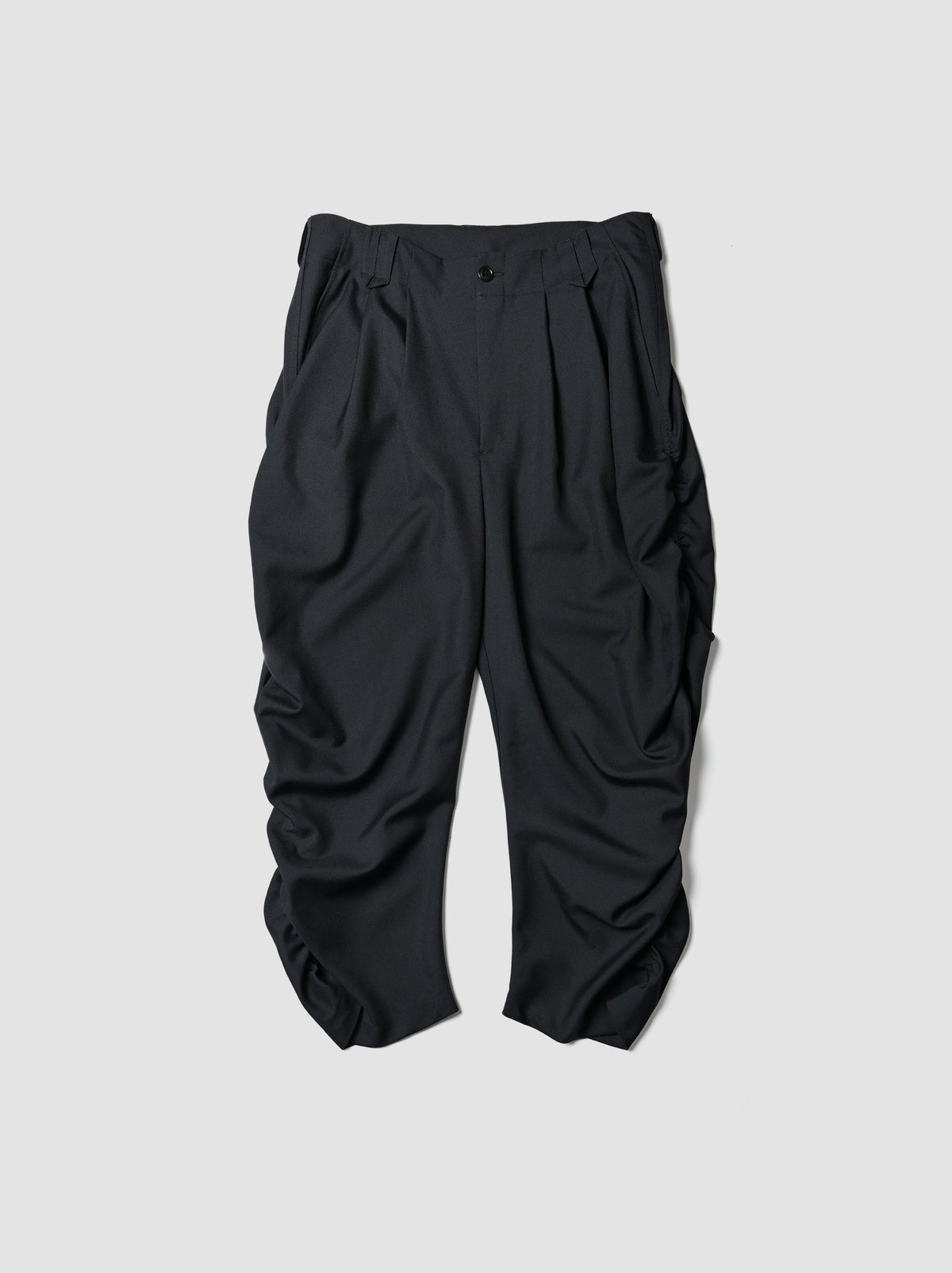 Barbell Object Unstructured Pants, Black