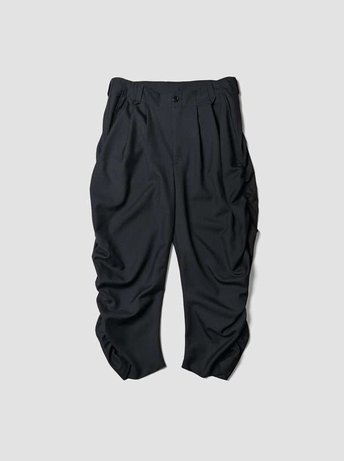 Barbell Object Unstructured Pants, Black