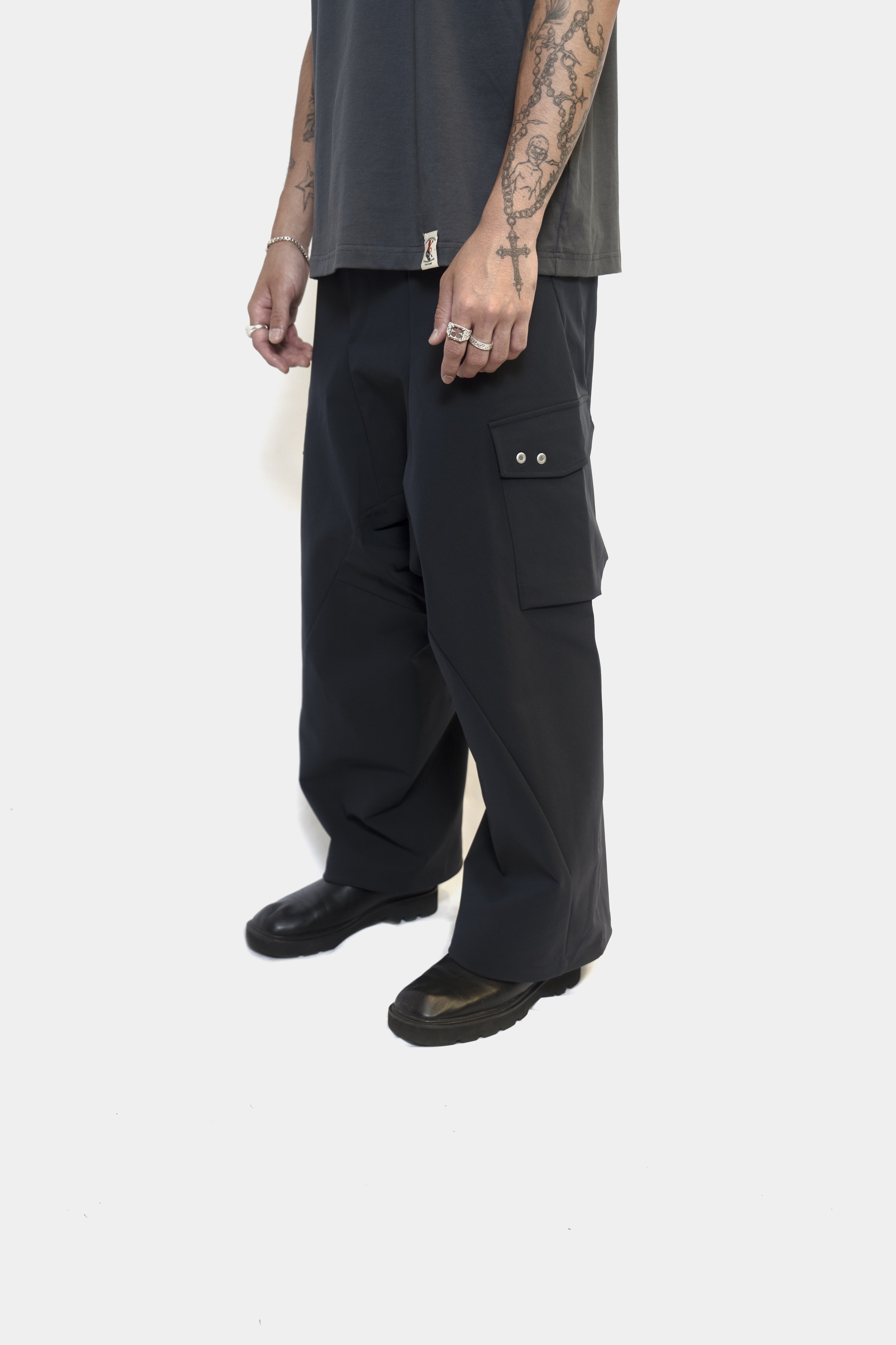 ROARINGWILD x HOKOWISM DROP-CROTCH PANTS