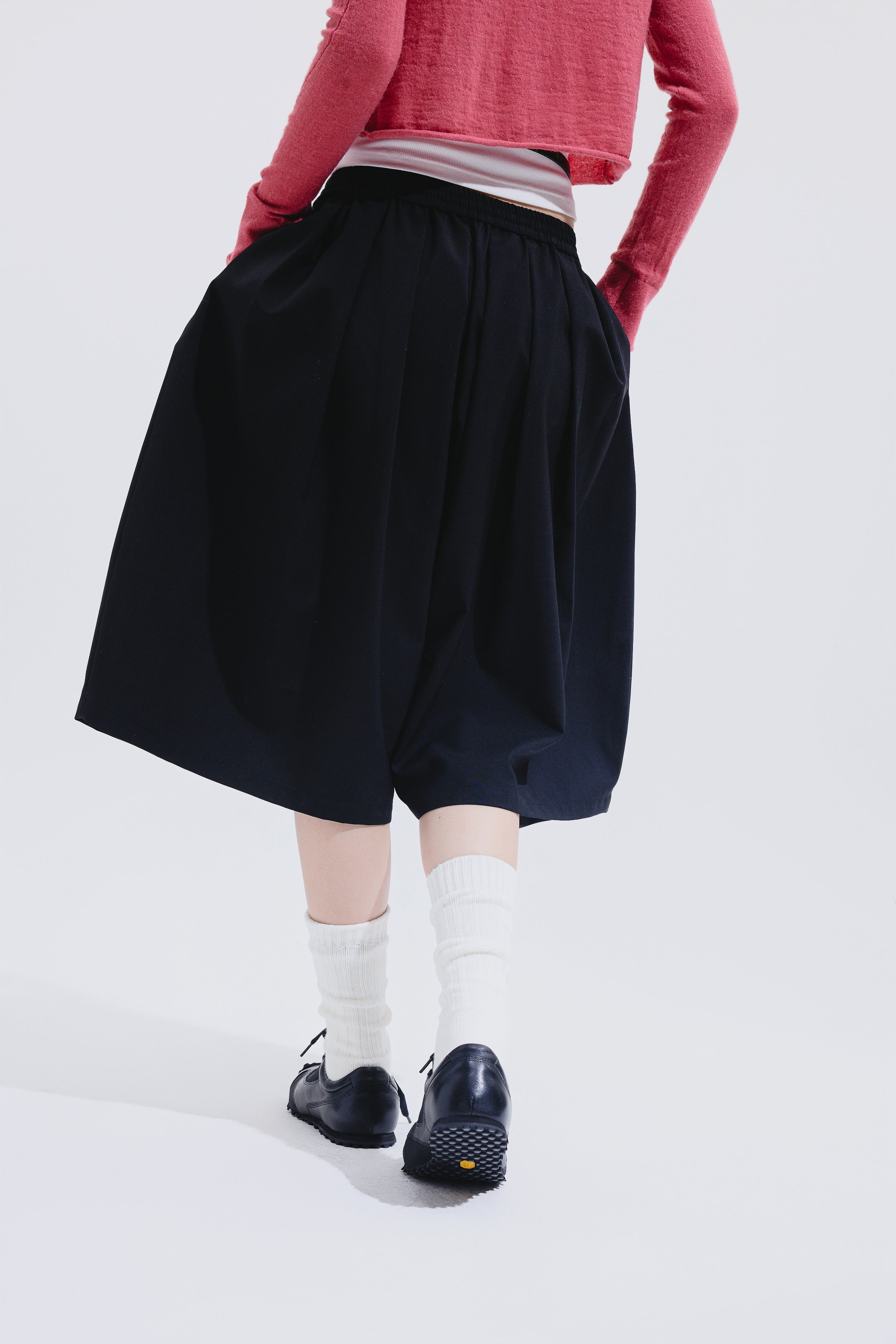 WS Wool-blend Ballon Shorts