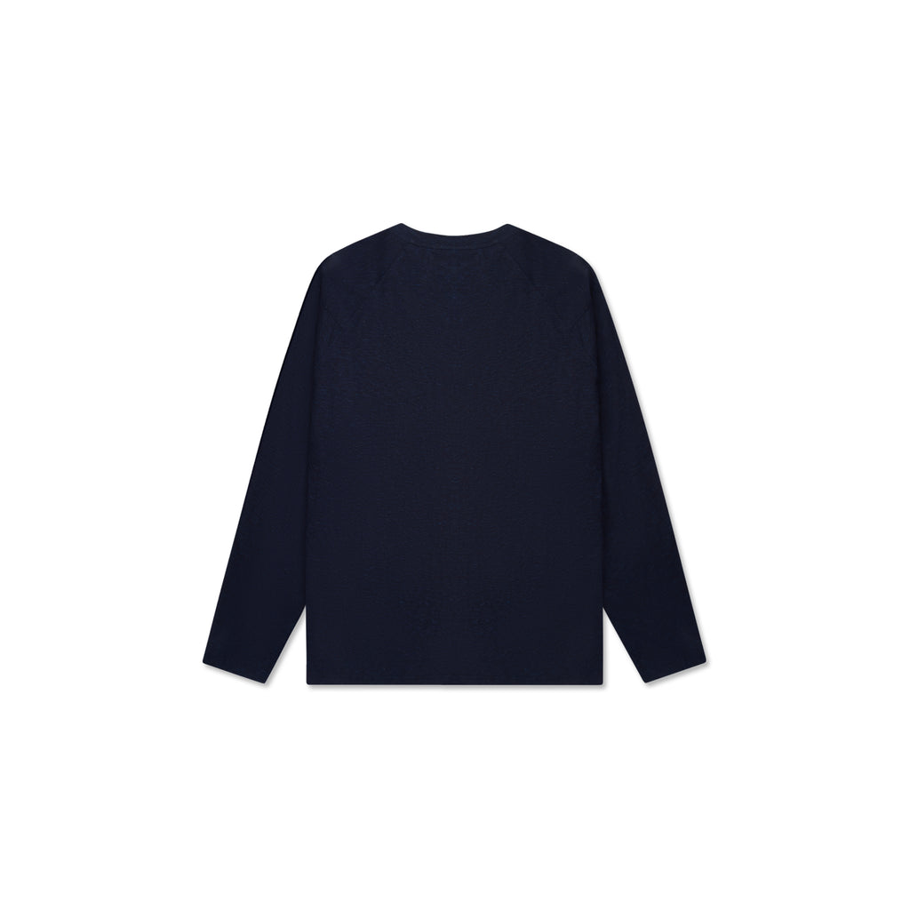 Texture Back Detail LS T-shirt