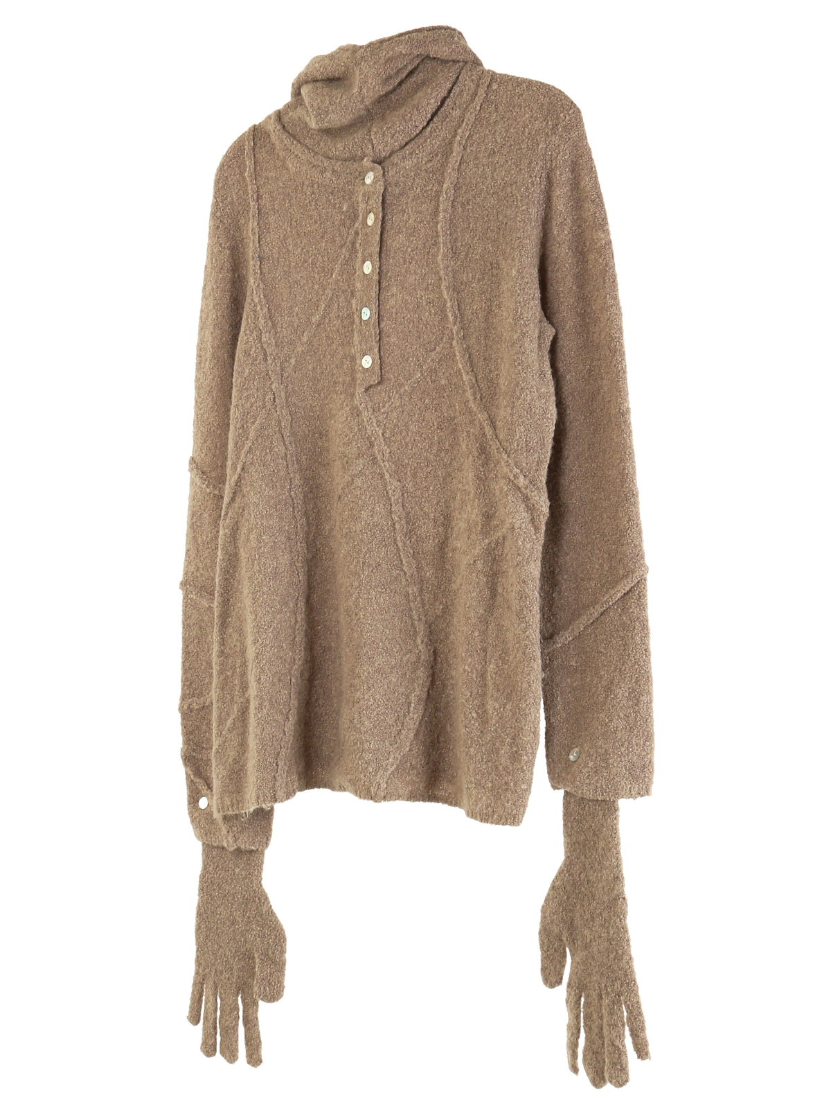 Emblem Knit Top