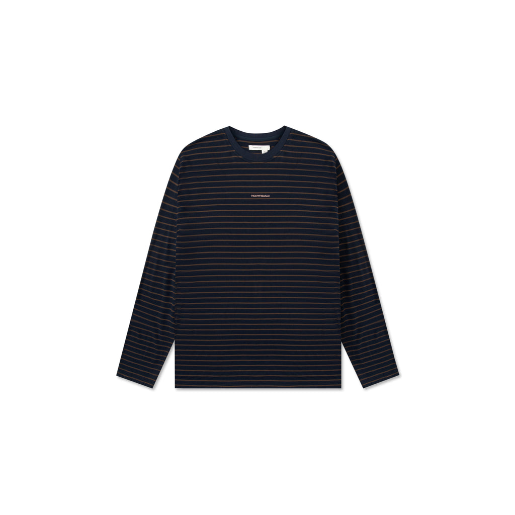 Wool-Blend Striped LS T-shirt