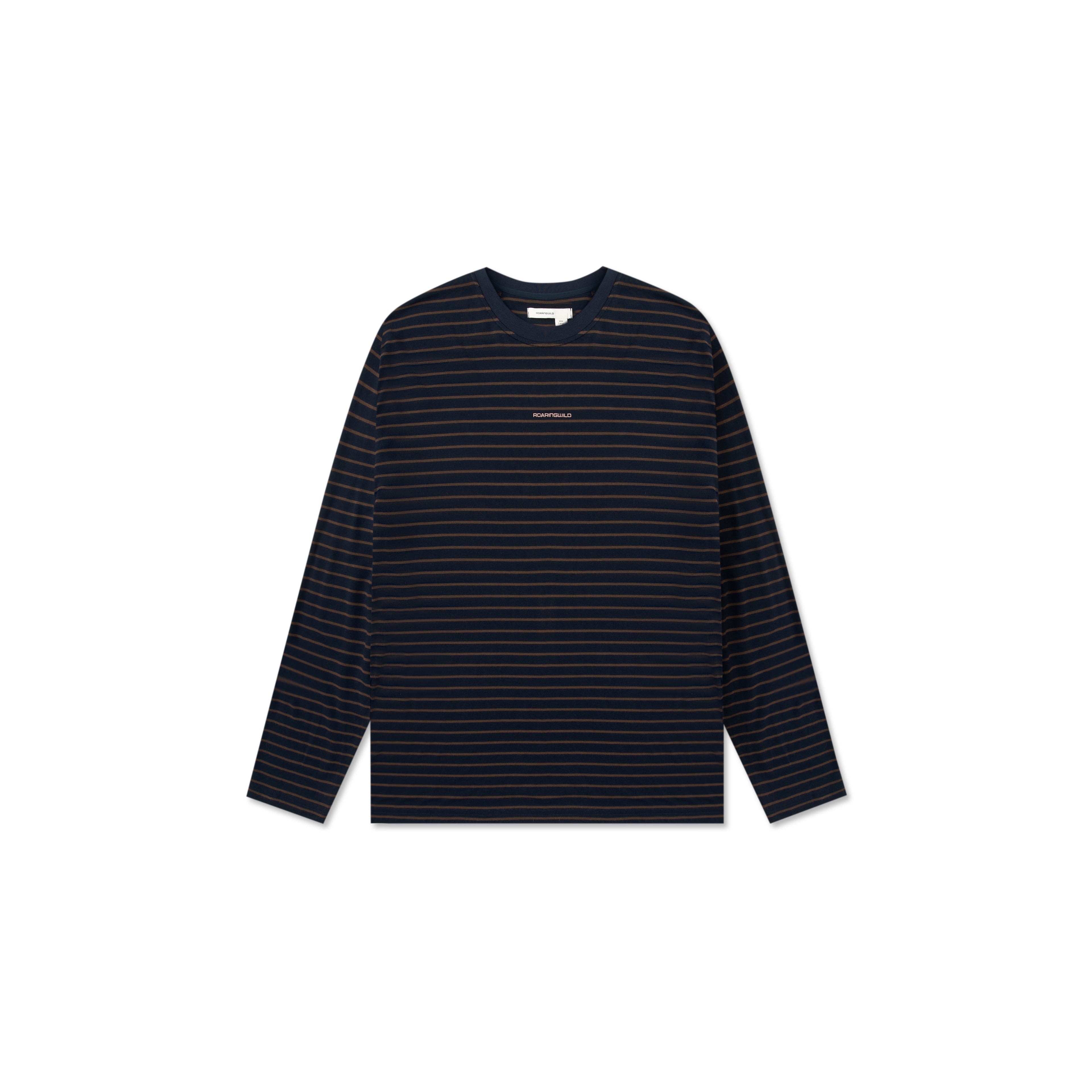 Wool-Blend Striped LS T-shirt