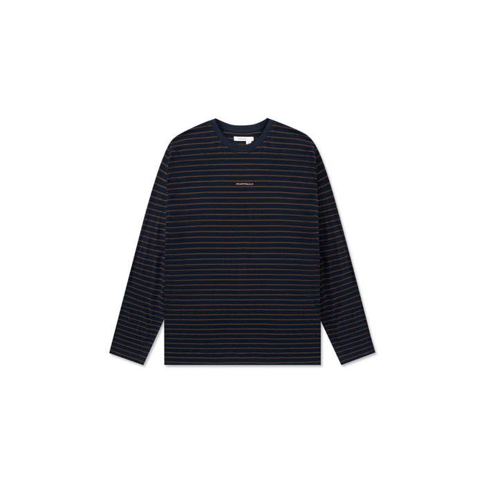 Wool-Blend Striped LS T-shirt