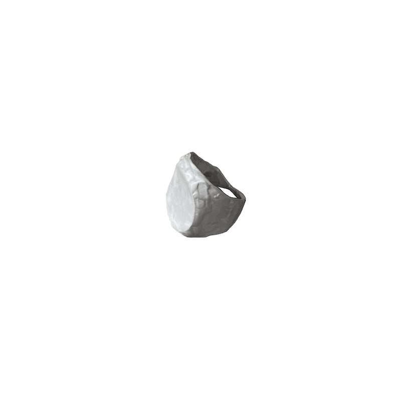 Blank Tree Bark Signet Ring