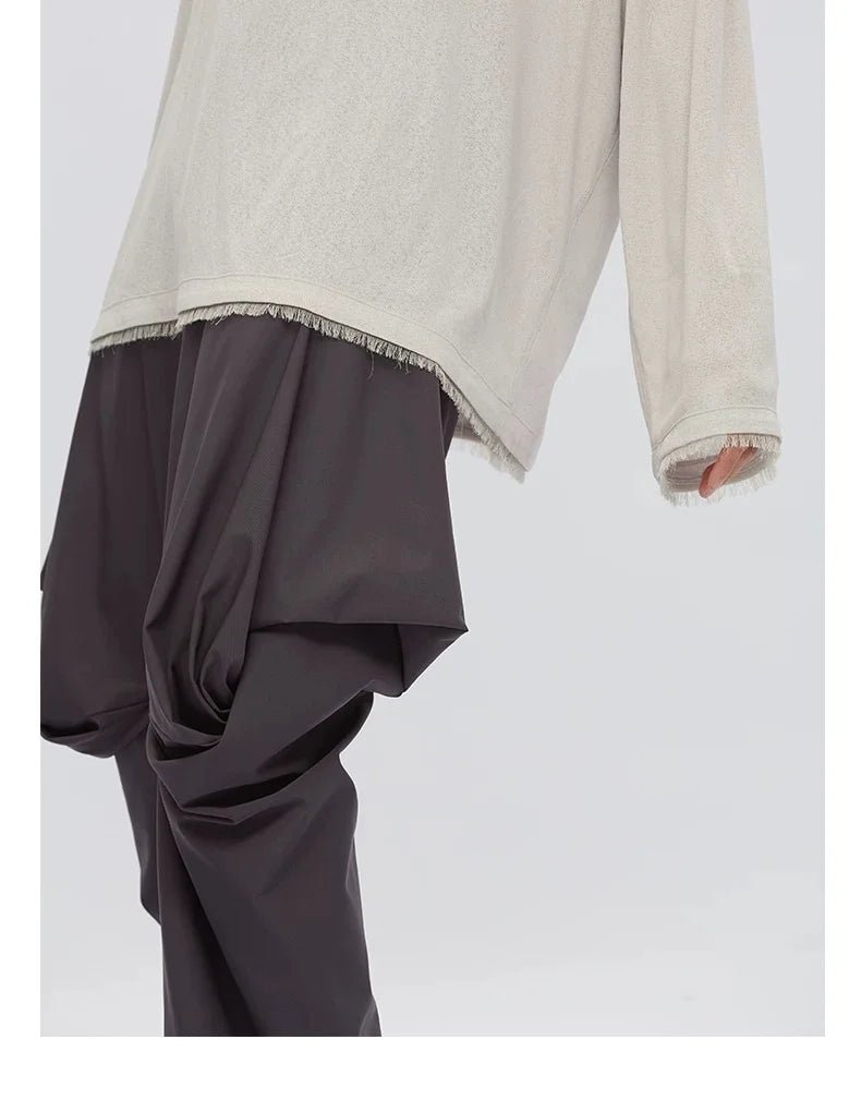 Architectural texture pants