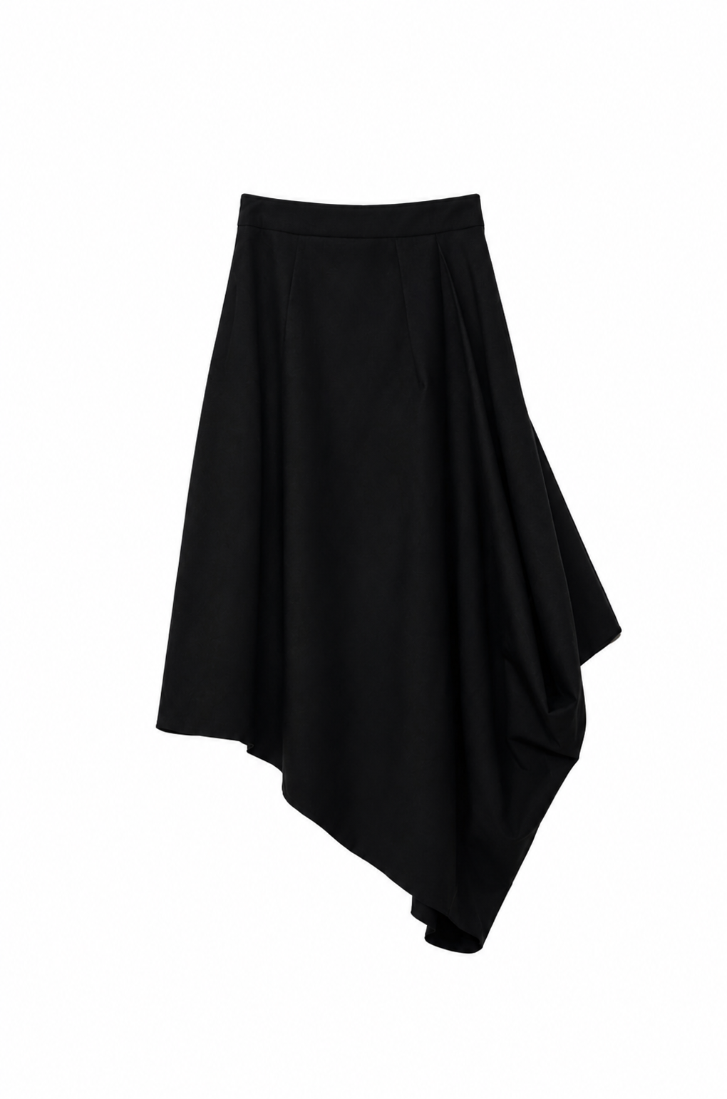 Wool Asymmetrical Skirt