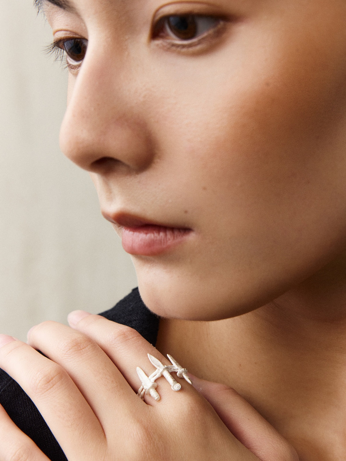 Zhi Mang Silver Ring