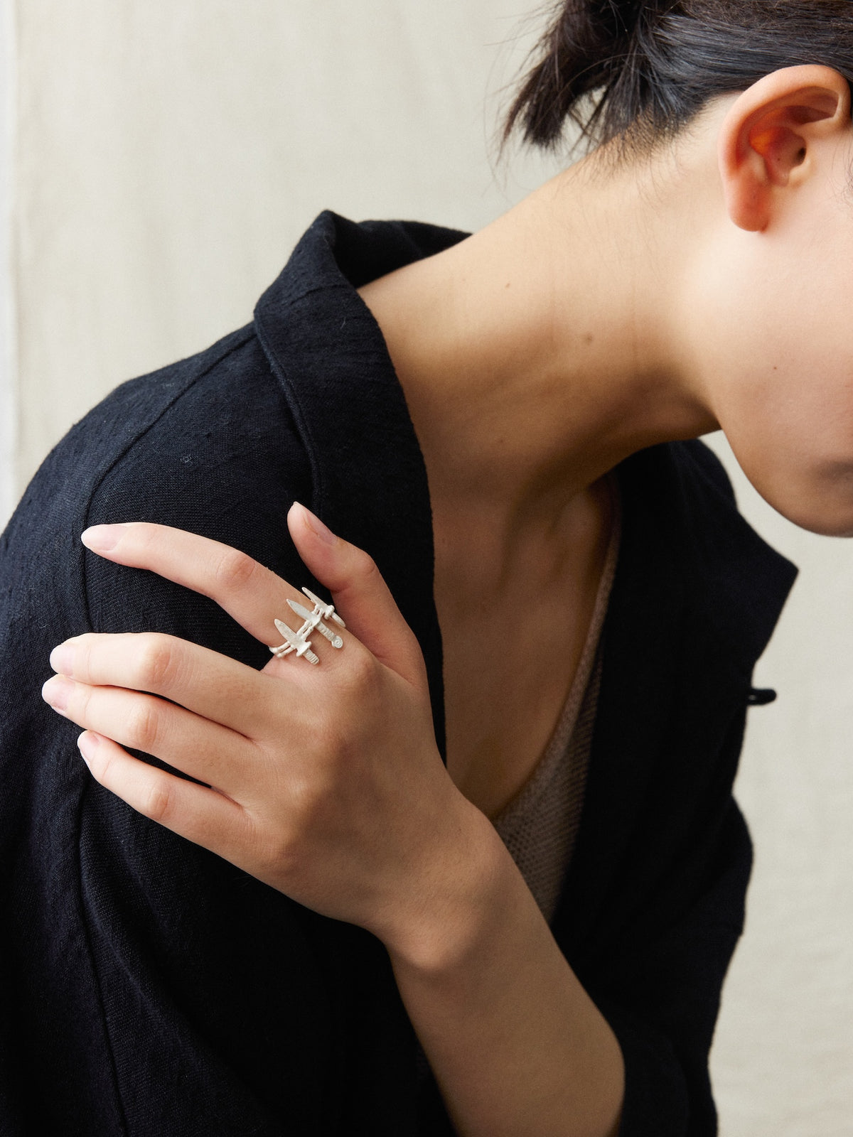 Zhi Mang Silver Ring