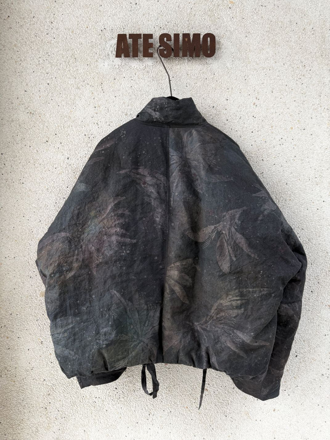 Double-Breasted Cropped Down Jacket