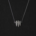 Zhi Mang Sterling Silver Dagger Pendant Necklace