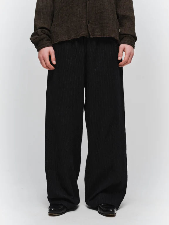 3D Easy Slacks (Black Stripe)