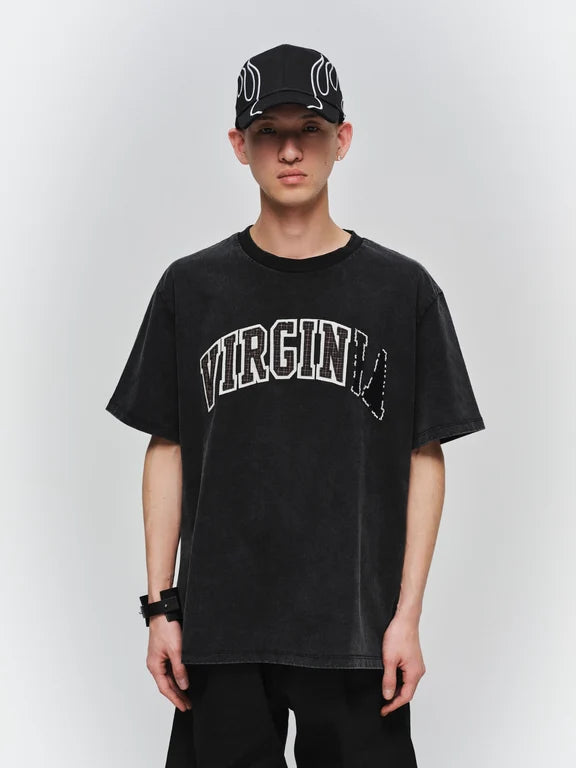 Virginia S/S Tee (Faded Black)