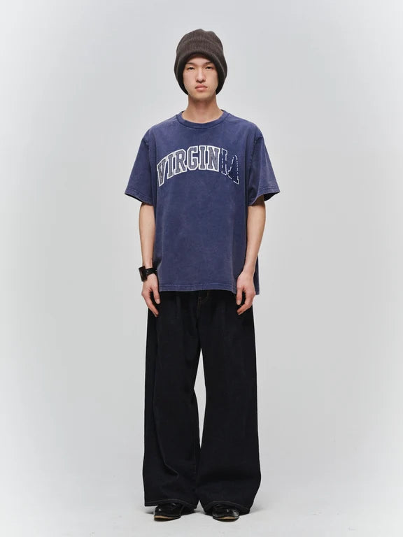 Virginia S/S Tee (Faded Navy)