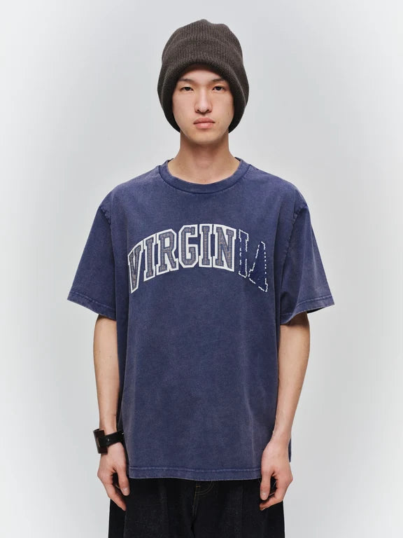 Virginia S/S Tee (Faded Navy)