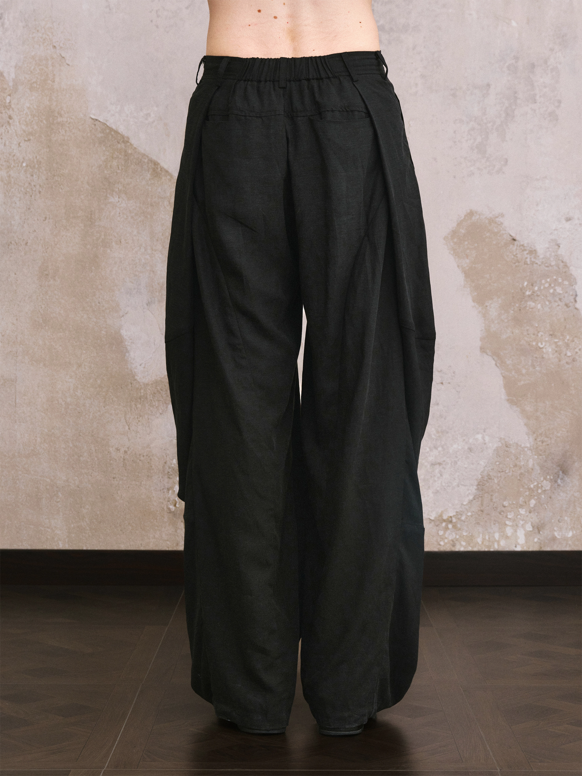 Layered Wing Harem Pants