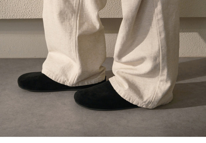 Cloud-Feel Suede Clogs