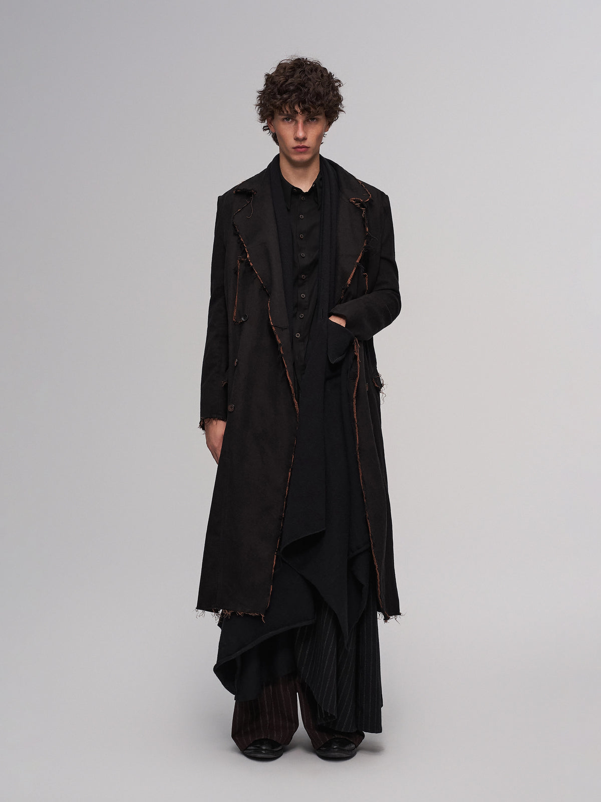Ember Pleated Coat