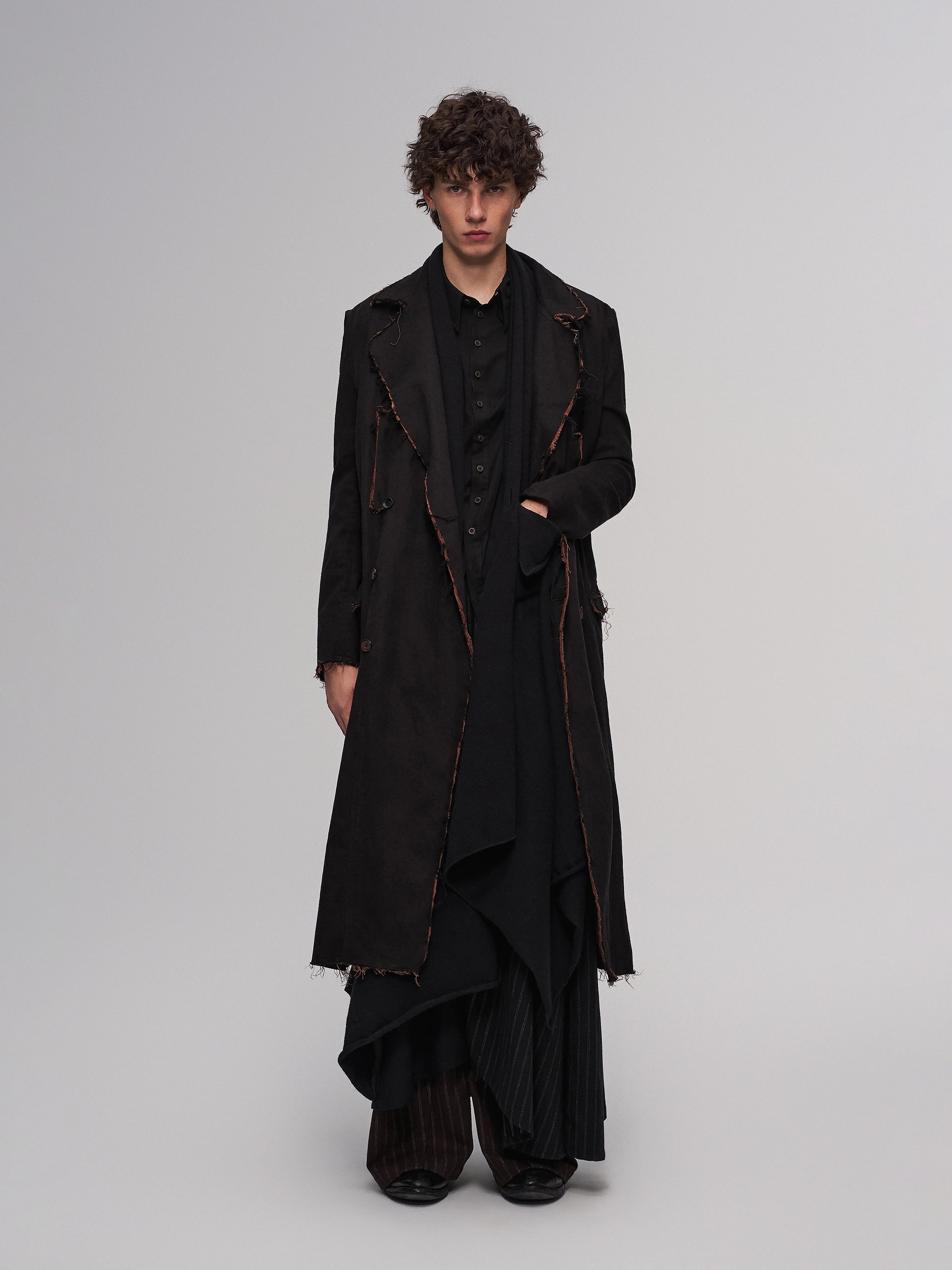 Ember Pleated Coat