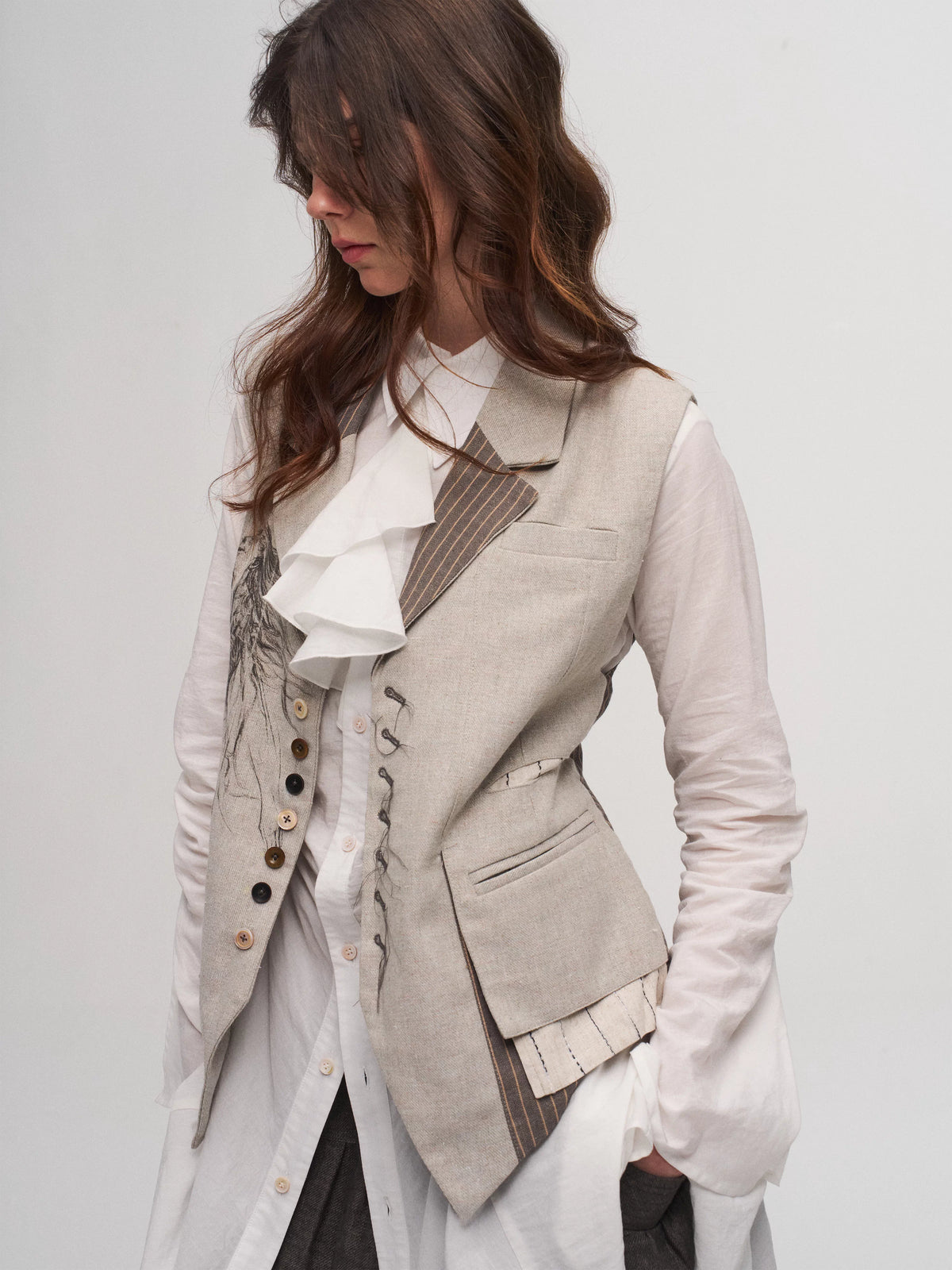 Pleated Shirt Dress