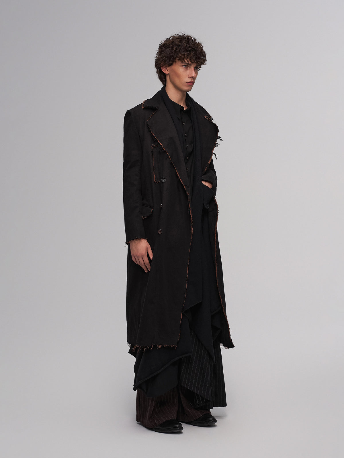 Ember Pleated Coat