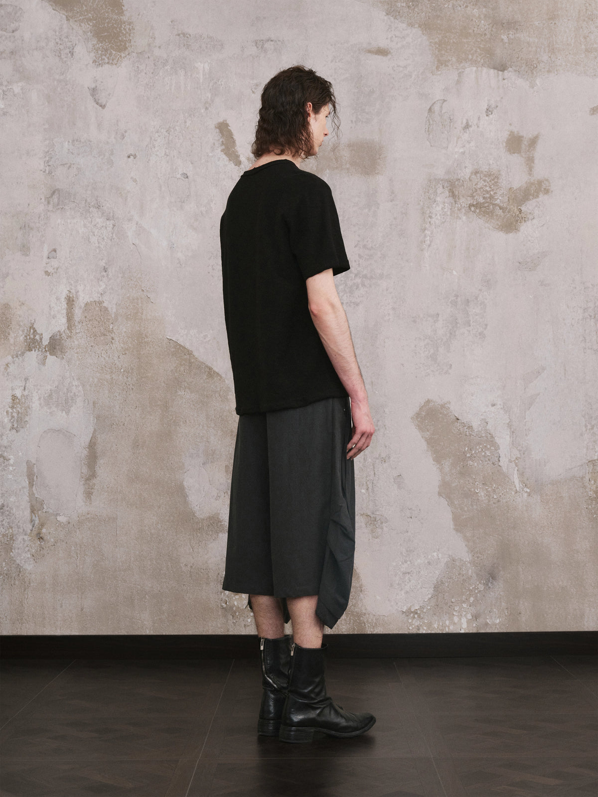 Afterimage Tie Short Sleeve