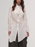 Pleated Shirt Dress