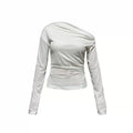 Womens Twisted collar T-Shirt
