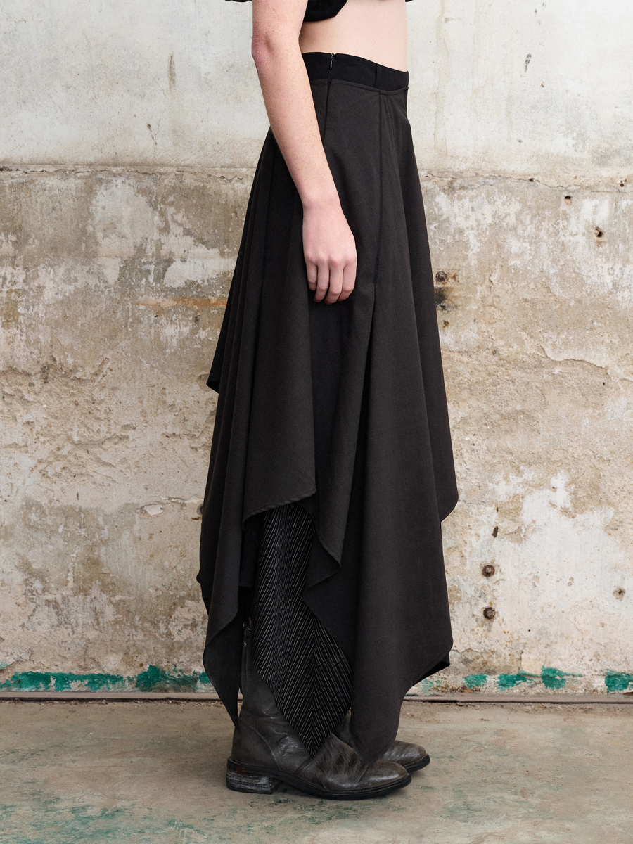Fallen Blossom Asymmetric Dress