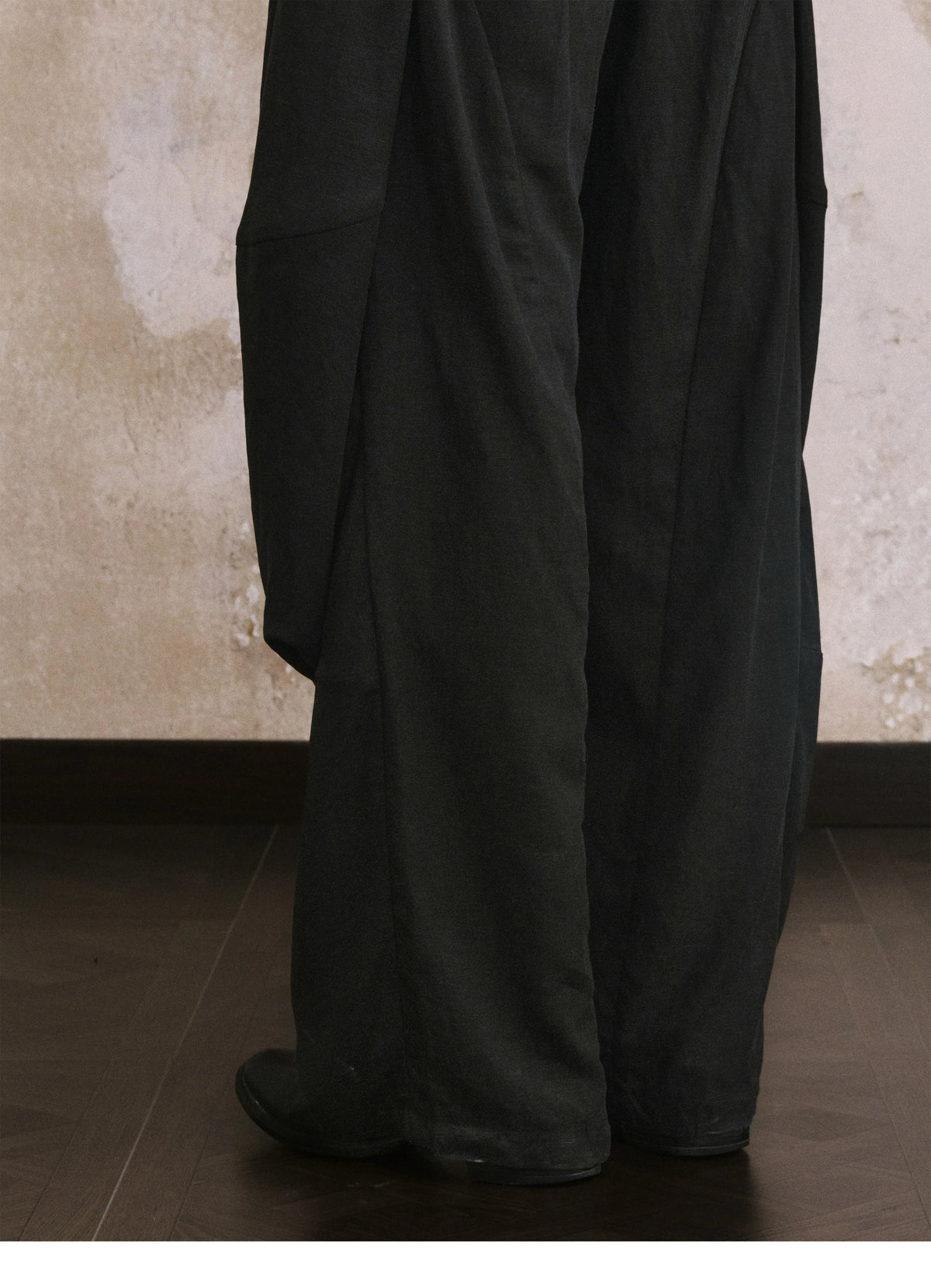 Layered Wing Harem Pants