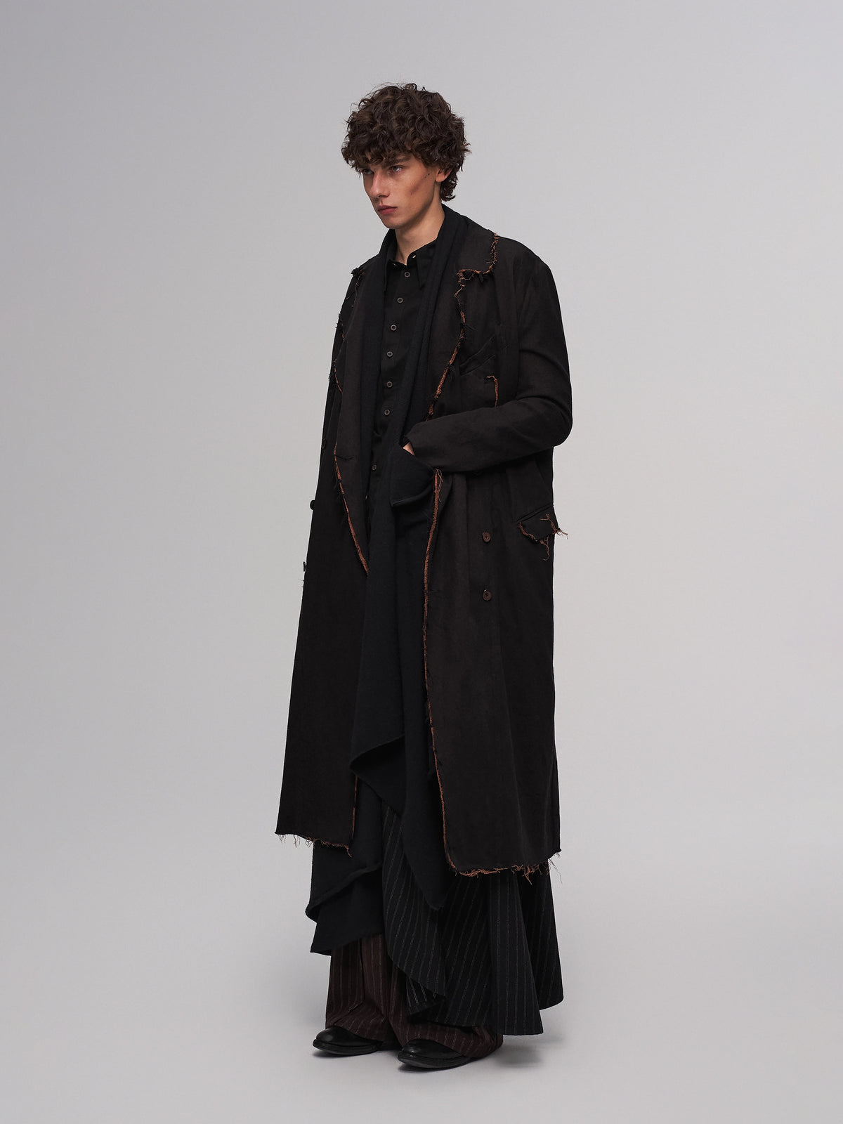 Ember Pleated Coat
