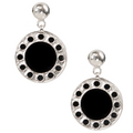Shadow Beaded Stud Earrings