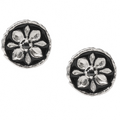 Shadow Lotus Tile Statement Earrings