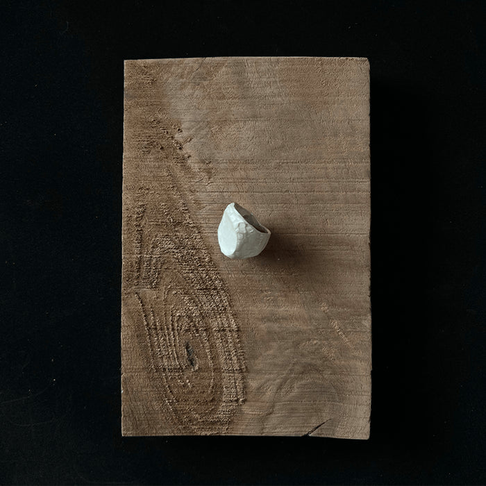 Blank Tree Bark Signet Ring