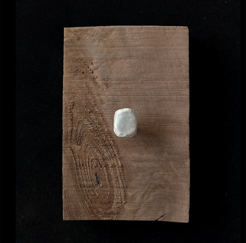 Blank Tree Bark Signet Ring