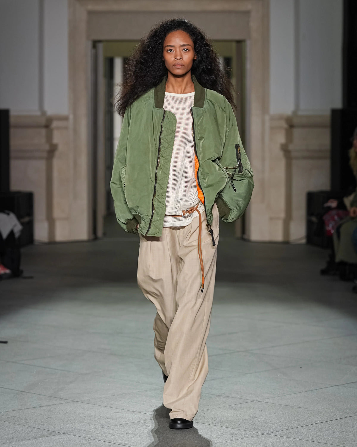 Aging Bomber Jacket