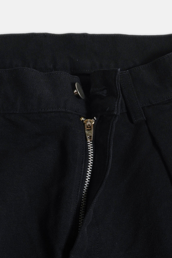 Barbell Object DS Pants, Black, fly detail