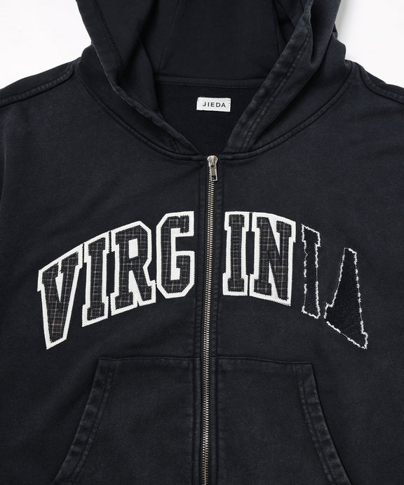 Virginia Hoodie (Faded Black)