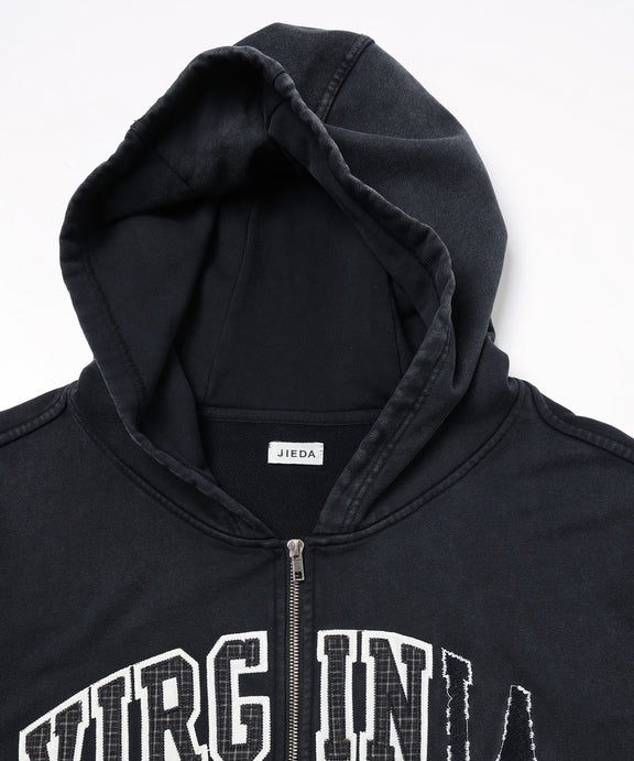 Virginia Hoodie (Faded Black)