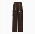 Heavyweight Workwear Loose Straight-Leg Trousers
