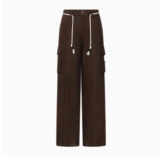 Heavyweight Workwear Loose Straight-Leg Trousers