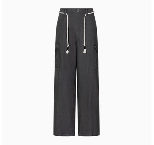 Heavyweight Workwear Loose Straight-Leg Trousers