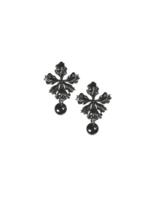 Dewy Orchid Earrings