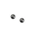 Small Hollowed Spheriform Earrings