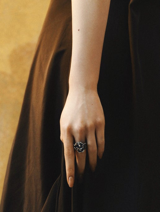 Hibiscus Petals Ring