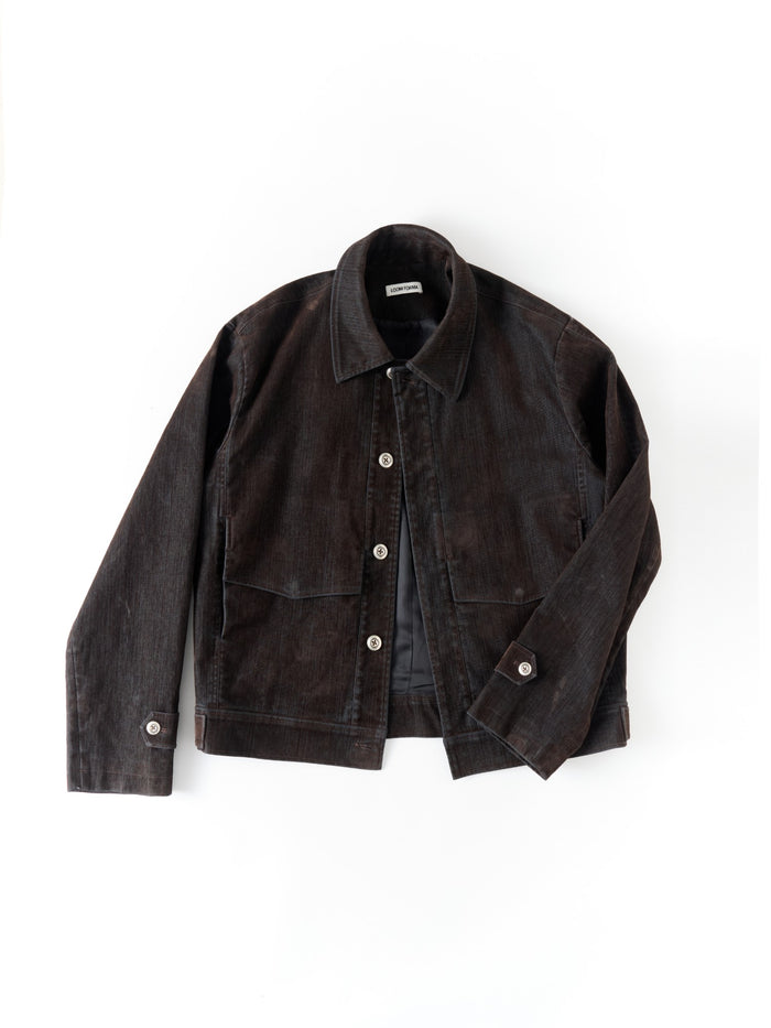 Prism Jacket, laid flat unbuttoned