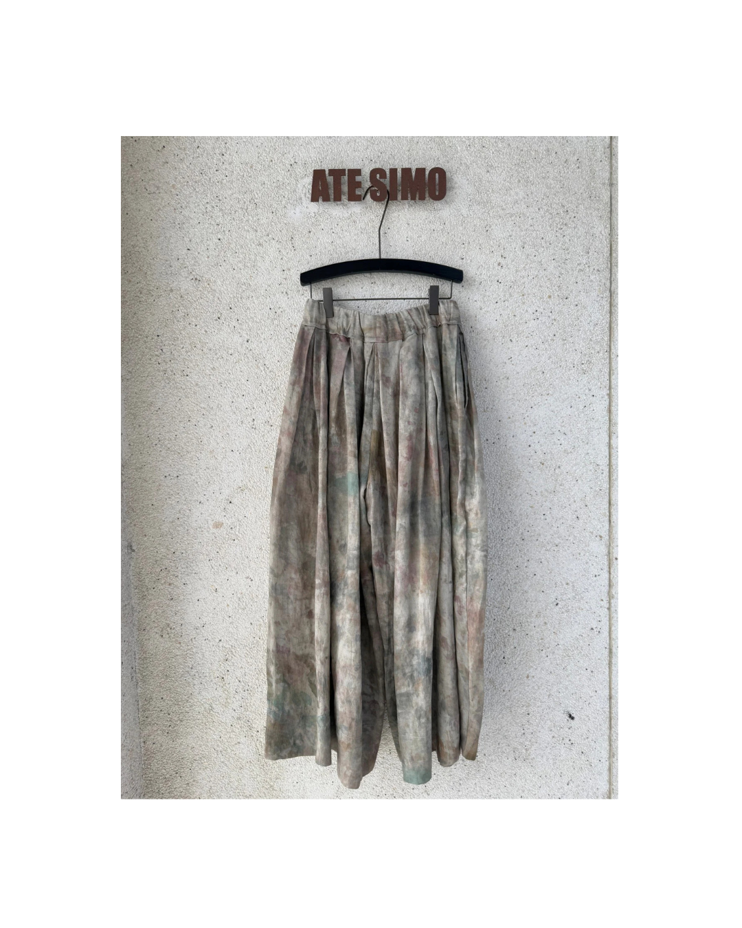 Multi-pleat culottes