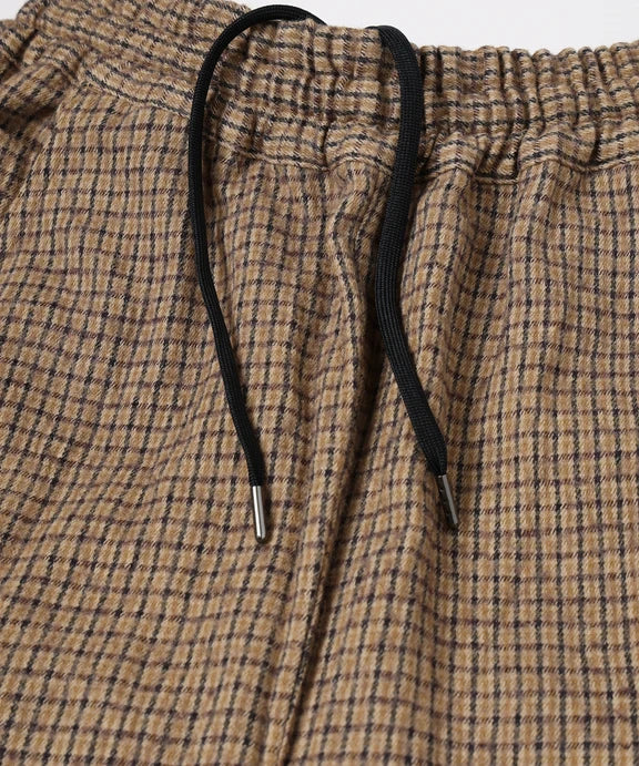 3D Easy Slacks (Brown Check)